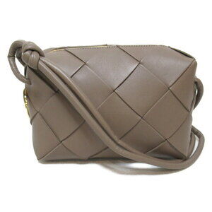 Bottega Veneta Arco Tote Bag Lambskin Gray Taupe